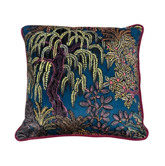 ΔΙΑΚΟΣΜΗΤΙΚΟ ΜΑΞΙΛΑΡΙ (50x50) JUNGLE BLUE